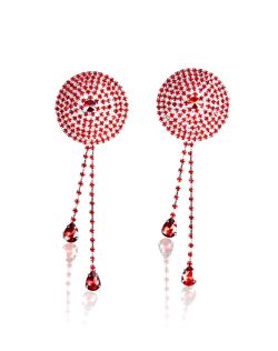 Nipplets – Red Crystal Drop